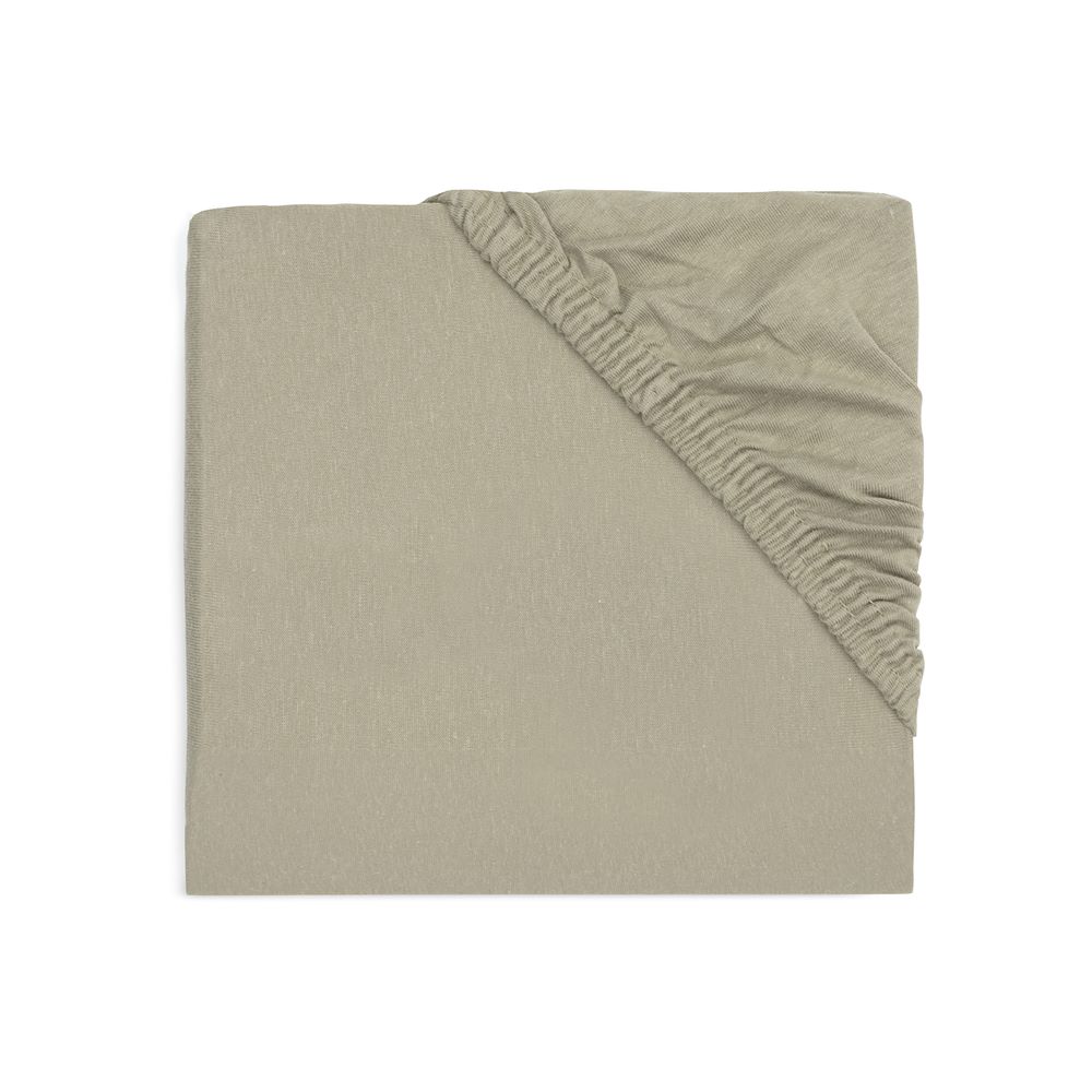 Jollein - Drap-housse Jersey VERT Jollein