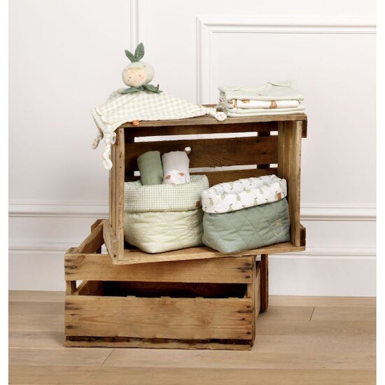 Sauthon Doudou mouchoir Botanica Jardinier  Sauthon Doudou mouchoir Botanica Jardinier