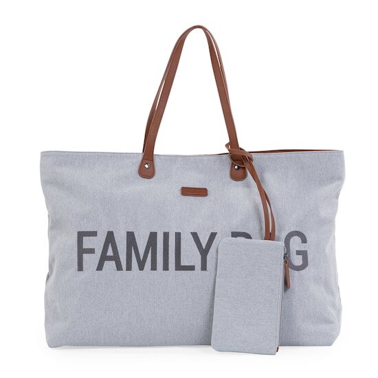 Childhome Family bag canvas Gris  Childhome Family bag canvas Gris