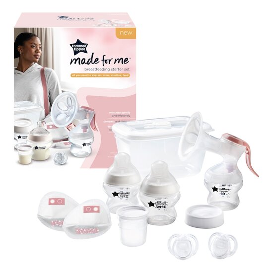 Tommee Tippee Starter kit Allaitement Manuel Made for Me blanc 