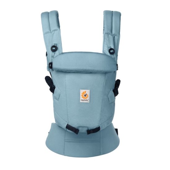 Ergobaby Porte-bébé Adapt SoftTouch Coton bleu ardoise 