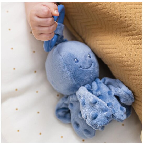 Nattou Mini pieuvre vibrante Bleu Naissance Nattou Mini pieuvre vibrante Bleu Naissance