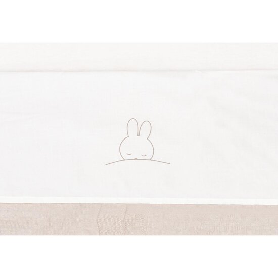 Jollein Drap pour lit Sleepy Miffy Funghi 120x150 cm Jollein Drap pour lit Sleepy Miffy Funghi 120x150 cm