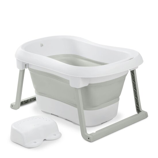 Hauck Baignoire Bébé Wash N Fold L White-Sage 