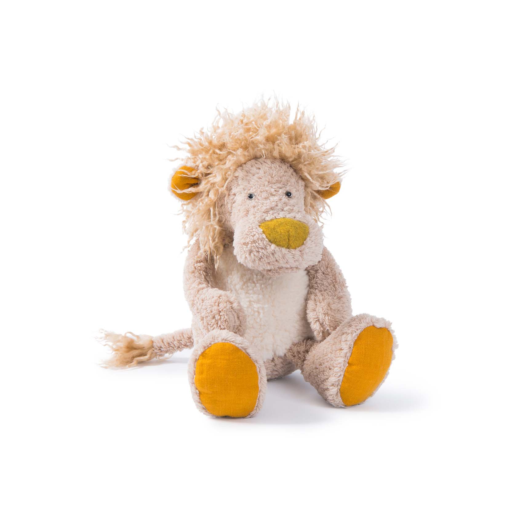 Peluche lion Les Baba-Bou MULTICOLORE Moulin Roty