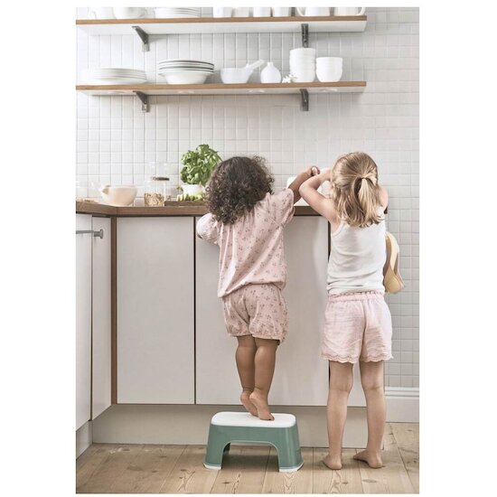 BabyBjörn Marche-pied Vert Profond/Blanc  BabyBjörn Marche-pied Vert Profond/Blanc