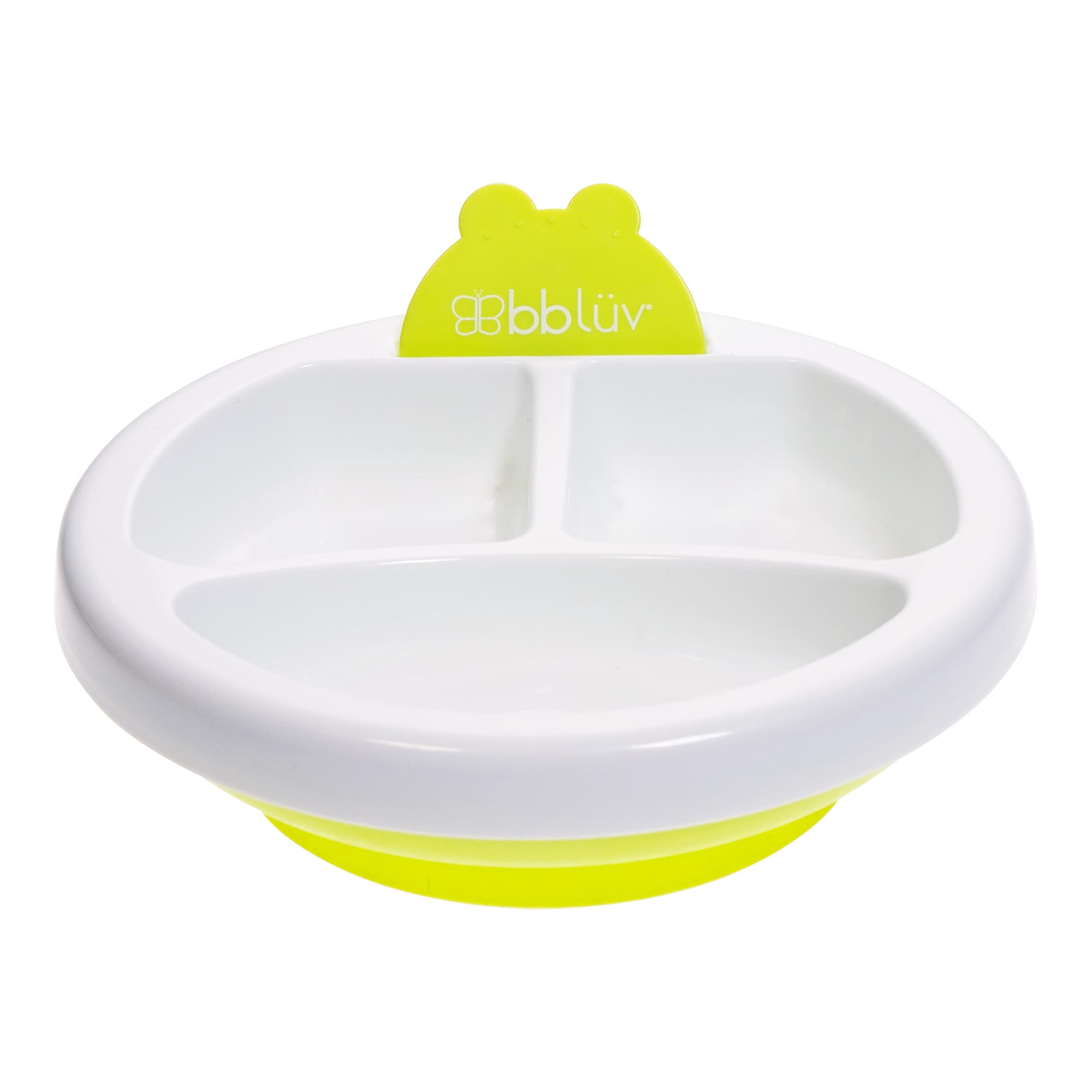BBLUV - Assiette chauffante pour bébé VERT BBlüv