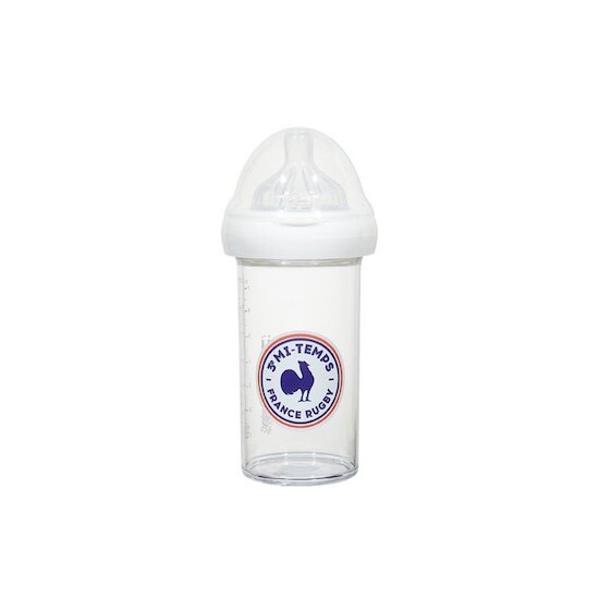 Le biberon Français Biberon anti-colique 3eme Mi-temps transparent 210 ml Le biberon Français Biberon anti-colique 3eme Mi-temps transparent 210 ml