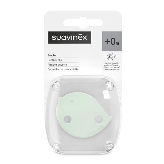 Suavinex Attache-Sucette Chaine Birdies Vert  Suavinex Attache-Sucette Chaine Birdies Vert