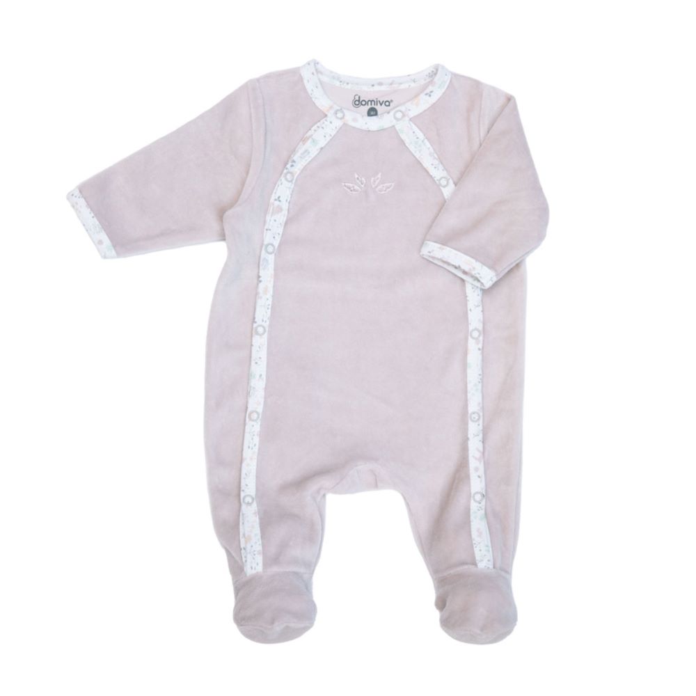 Domiva - Pyjama velours ROSE Domiva