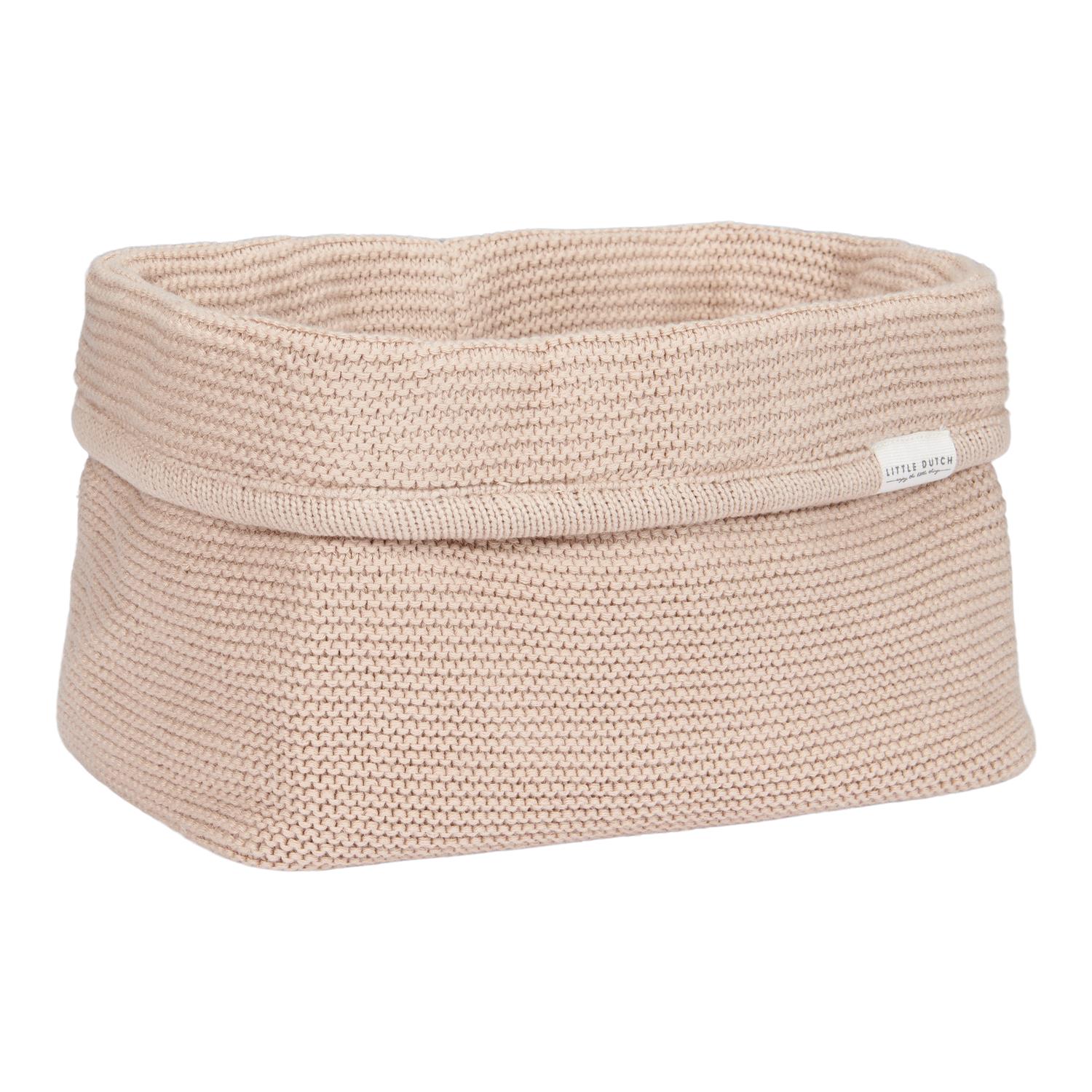 LITTLE DUTCH - Panier de commode tricoté grand BEIGE Little Dutch