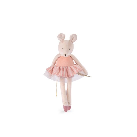 Moulin Roty Petite souris  La petite école de danse Rose/crème 