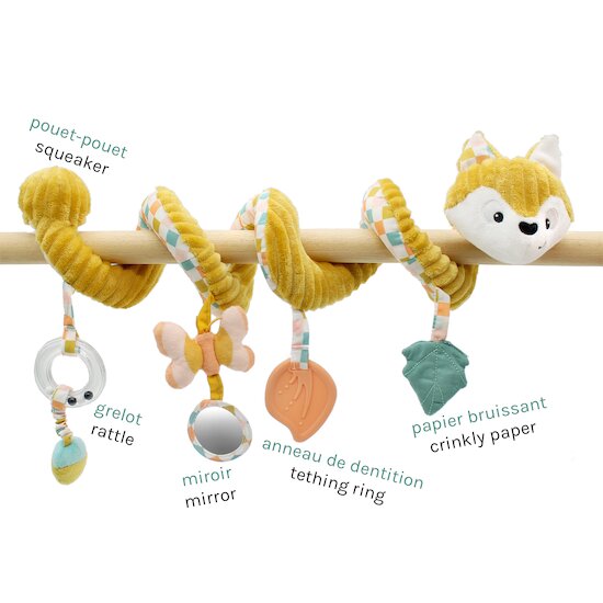 Les Déglingos Spirale Cyranos Le Renard Moutarde 