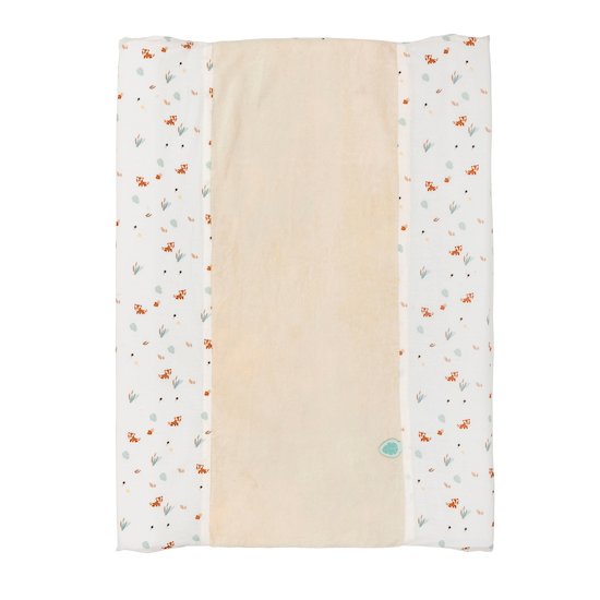 Nattou Boris et Jungo Housse de coussin à langer Beige 50x70 cm