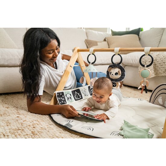 Tiny Love Tapis d'éveil Gymini luxe Black & White  Tiny Love Tapis d'éveil Gymini luxe Black & White