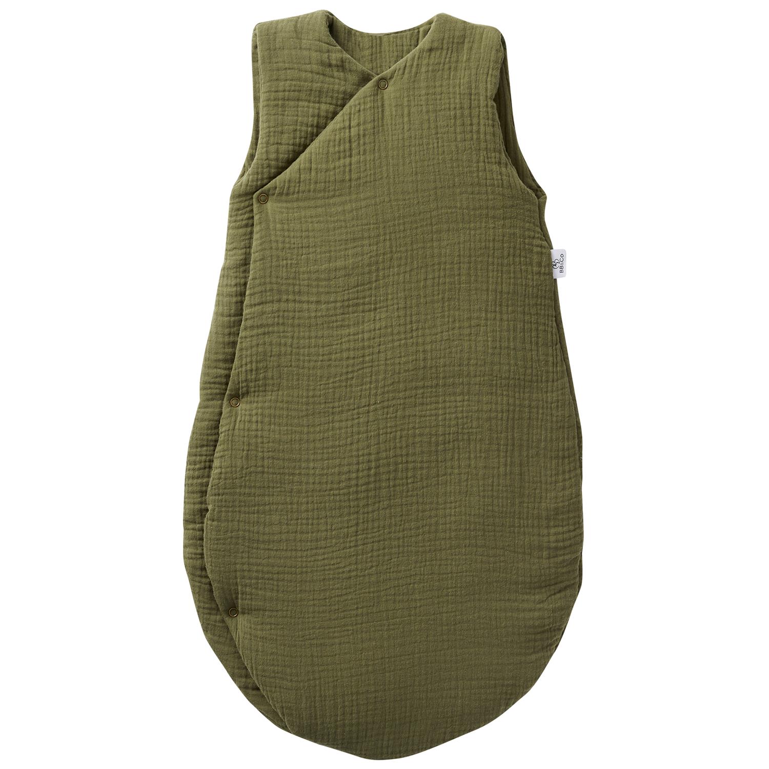 Gigoteuse ouatinée gaze forme kimono Mix&Match VERT BB&Co