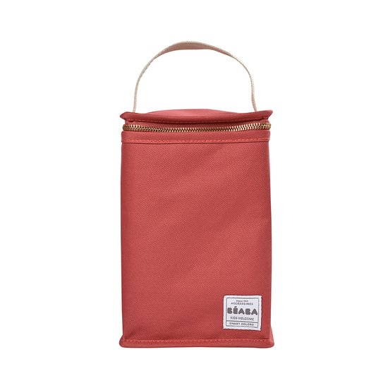 Béaba Pochette Repas Isotherme Terracota   Béaba Pochette Repas Isotherme Terracota