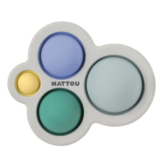 Nattou Pop it silicone Vert 