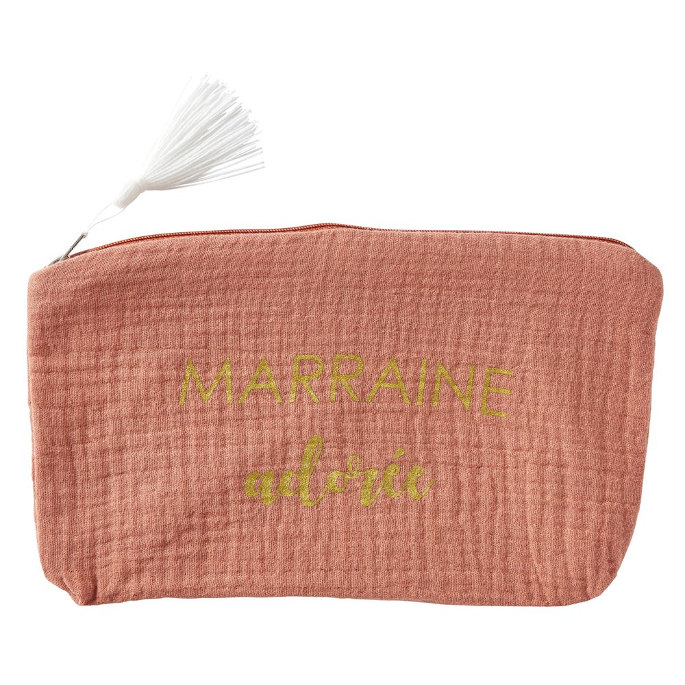 BB & Co - Trousse cadeau "Marraine adorée" BEIGE BB&Co