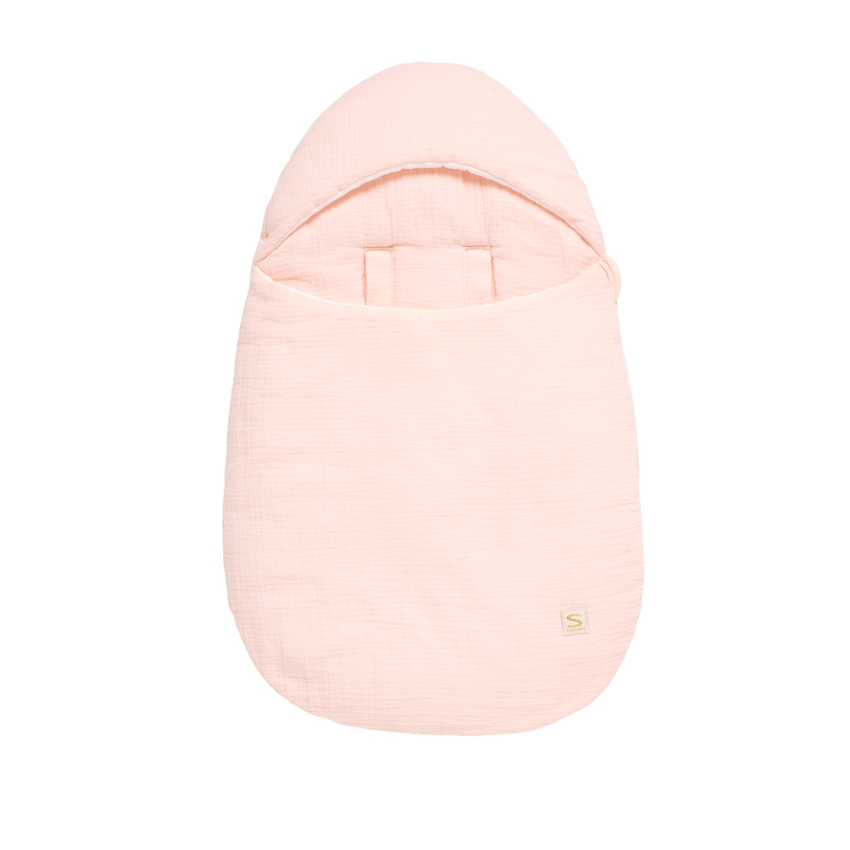 Sauthon - Nid d'ange 5 attaches Uni Petale ROSE Sauthon