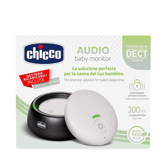 Chicco Écoute-bébé Audio DETC Blanc  Chicco Écoute-bébé Audio DETC Blanc