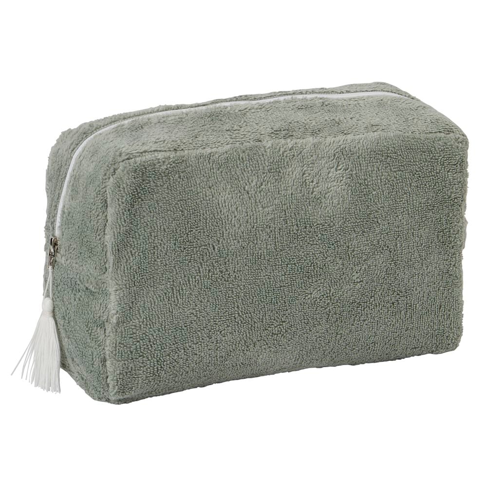 BB & Co - Trousse de toilette en bambou (doublure imperméable) VERT BB&Co