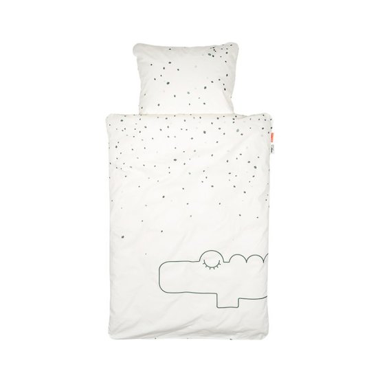 Baby I Love You SoulBedroom Linge de lit pour bébé Housse de couette 100x140 cm et Taie doreiller - 100% Coton 
