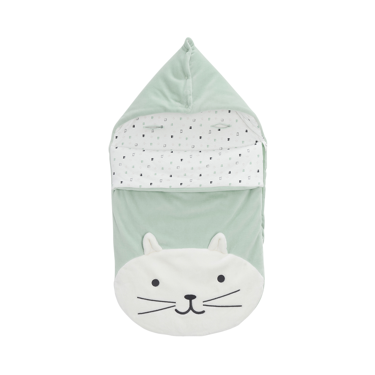 P’tit bisou - Nid D'Ange Mon Trousseau Chaton VERT P’tit bisou