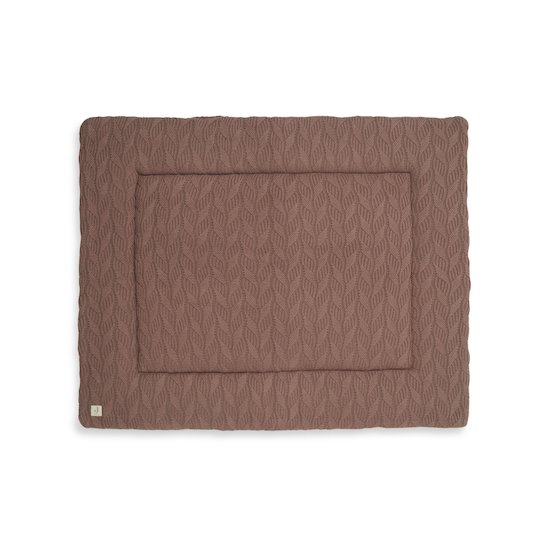 Jollein Tapis de parc Spring Knit Tapis de parc Spring Knit Chestnut 80x100 cm