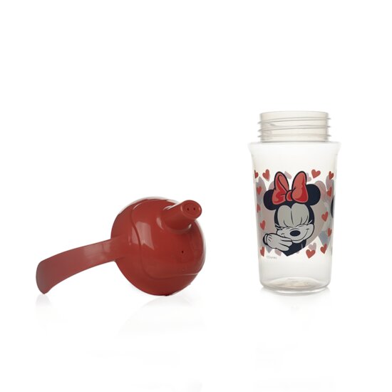 Thermobaby Tasse à poignée anti-fuite Minnie Rose 295 ml