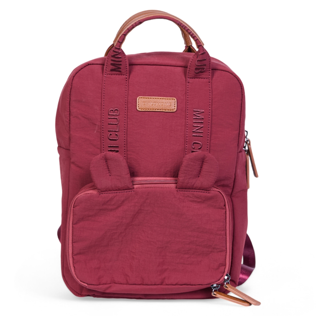 Sac à dos à langer Mini Club ROUGE Childhome