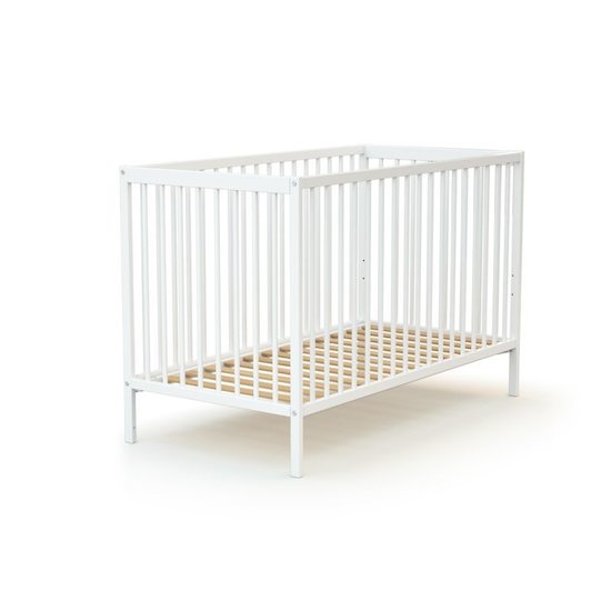 AT4 Lit bébé Essentiel Blanc 60x120 cm AT4 Lit bébé Essentiel Blanc 60x120 cm