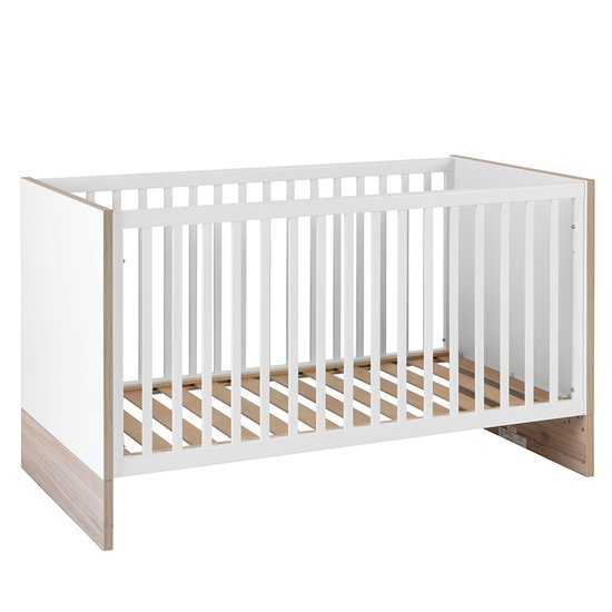 Galipette Lit évolutif Lilo Blanc Et Cèdre 70x140 cm