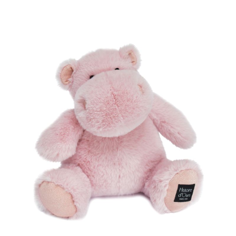 HISTOIRE D'OURS - Peluche Hippo ROSE Histoire d'Ours
