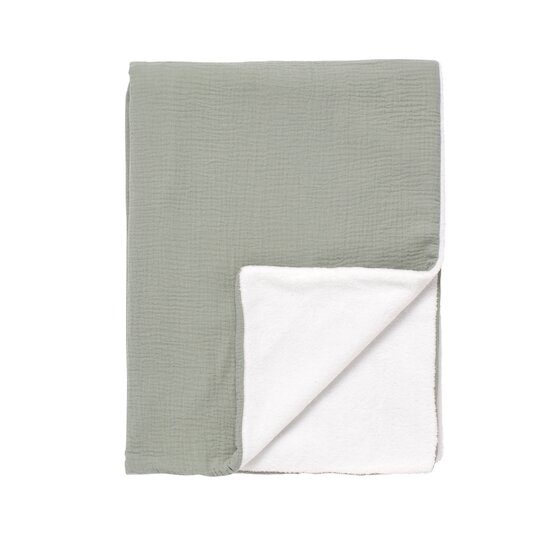 Sauthon Couverture Uni Sauge Vert  Sauthon Couverture Uni Sauge Vert