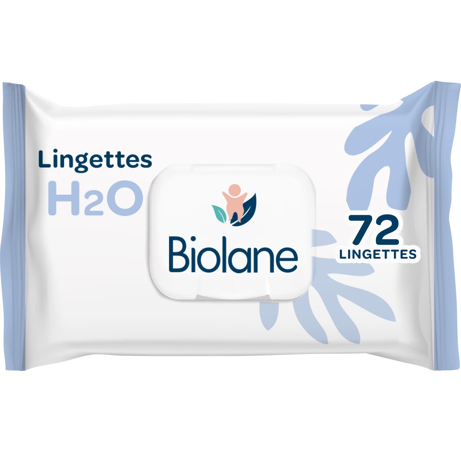Lingettes H2O MULTICOLORE Biolane