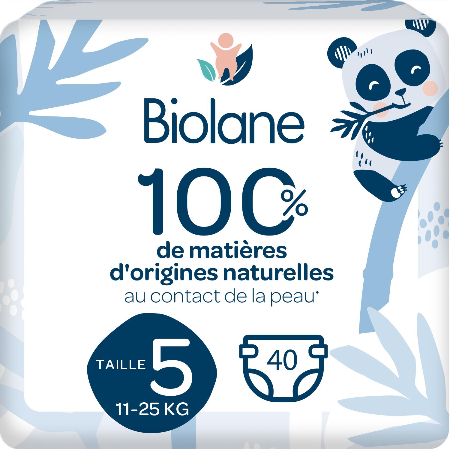 Couches MULTICOLORE Biolane