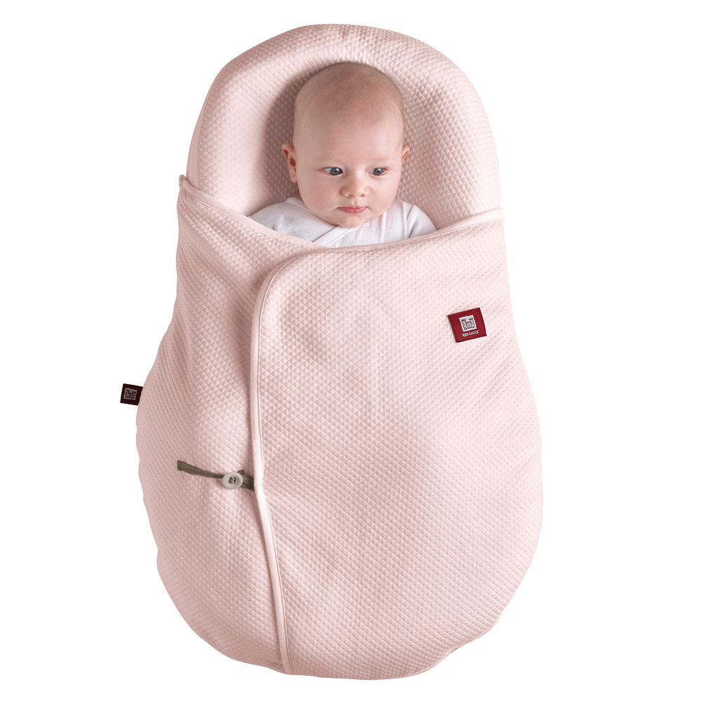 Couverture Cocoonacover Fleur de coton légère ROSE Red Castle