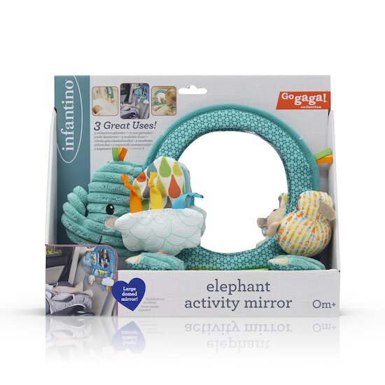 Infantino Elephant Miroir pour siège auto   Infantino Elephant Miroir pour siège auto