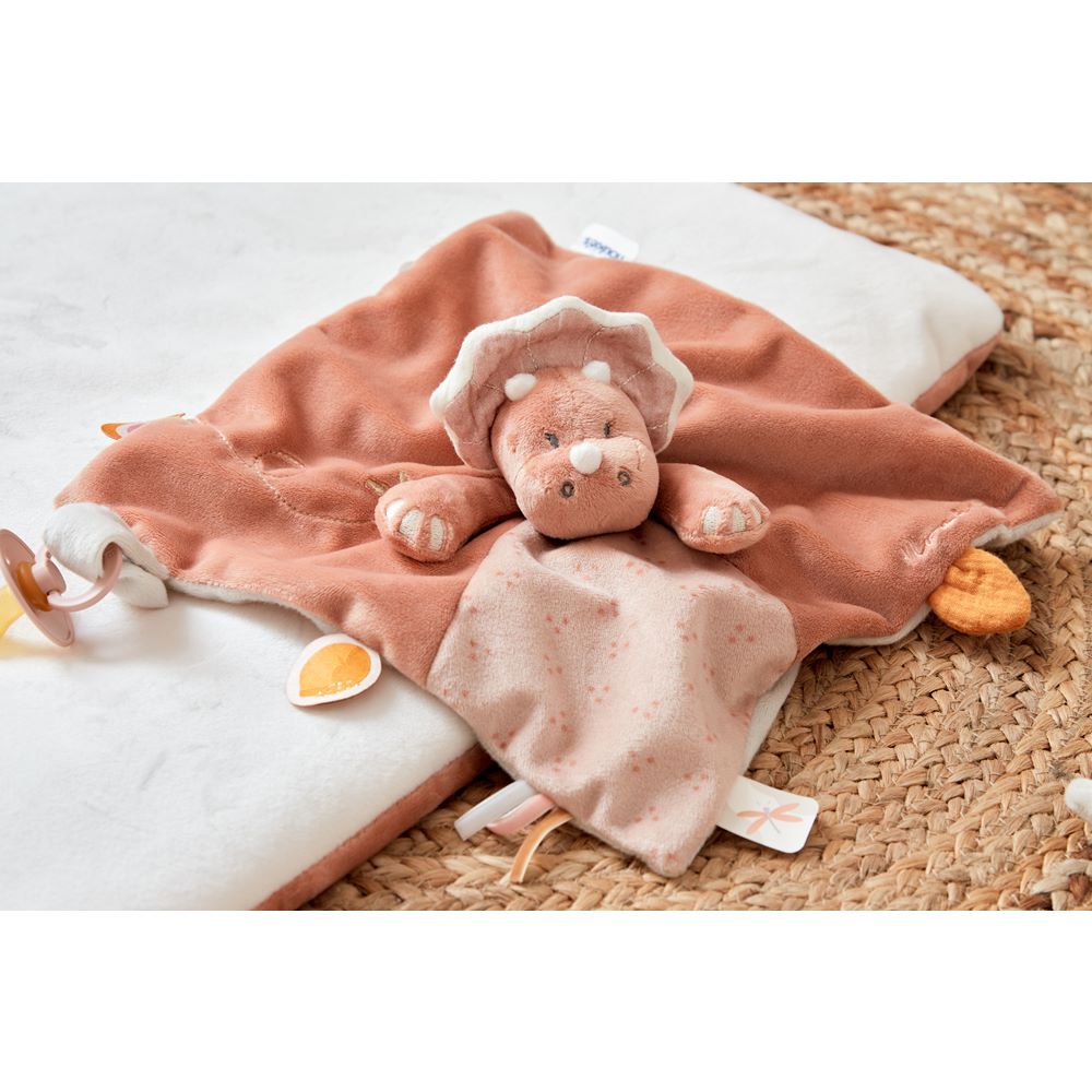 Doudou veloudoux Pop Popsie ROSE Noukie's