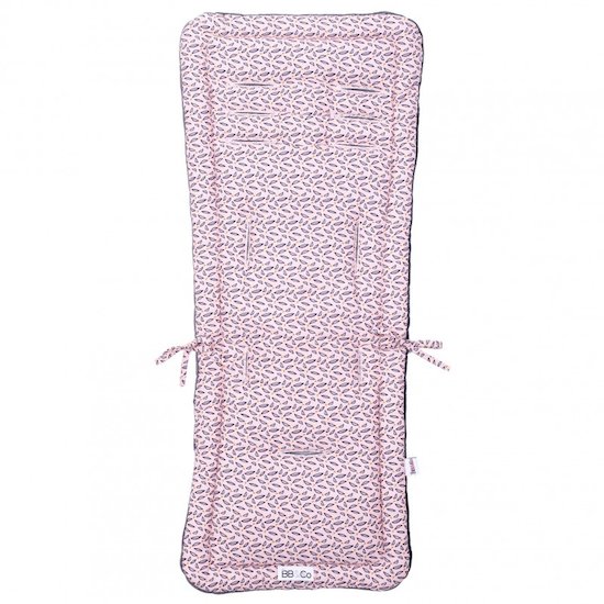 BB&Co Assise poussette réversible Rose/Gris 