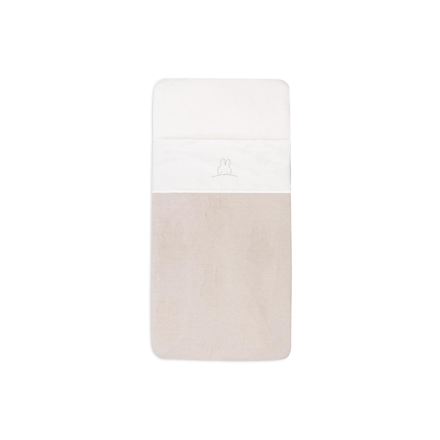 Drap pour lit Sleepy Miffy GRIS Jollein