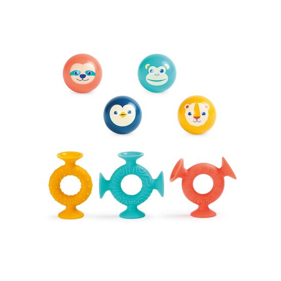 Ludi Balles sonores Smac pop Multicolore  Ludi Balles sonores Smac pop Multicolore