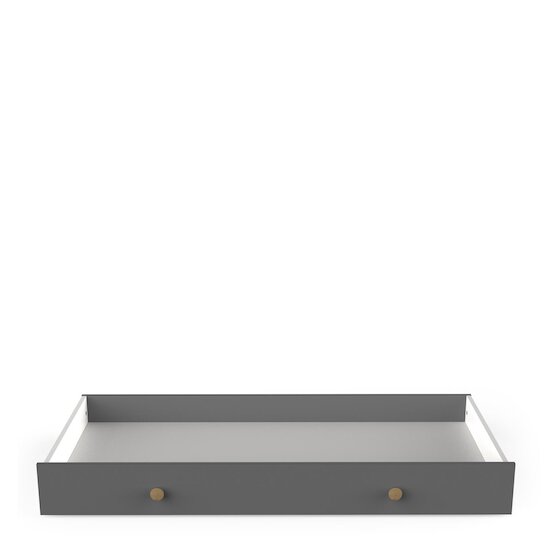 Demeyere Tiroir de lit Gabin Hamilton Oak / Graphite Grey 70x140 cm