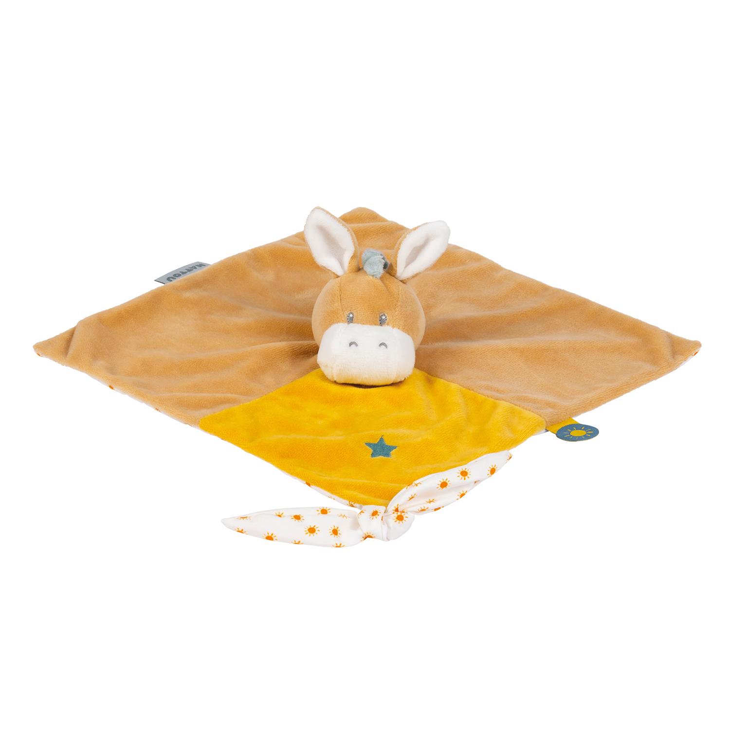 Doudou âne Leo Felix et Leo BEIGE Nattou
