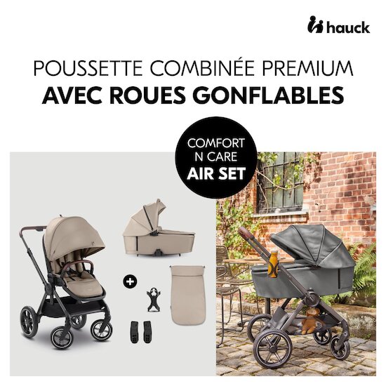 Hauck Pack poussette Comfort N Care Air Mocha  Hauck Pack poussette Comfort N Care Air Mocha