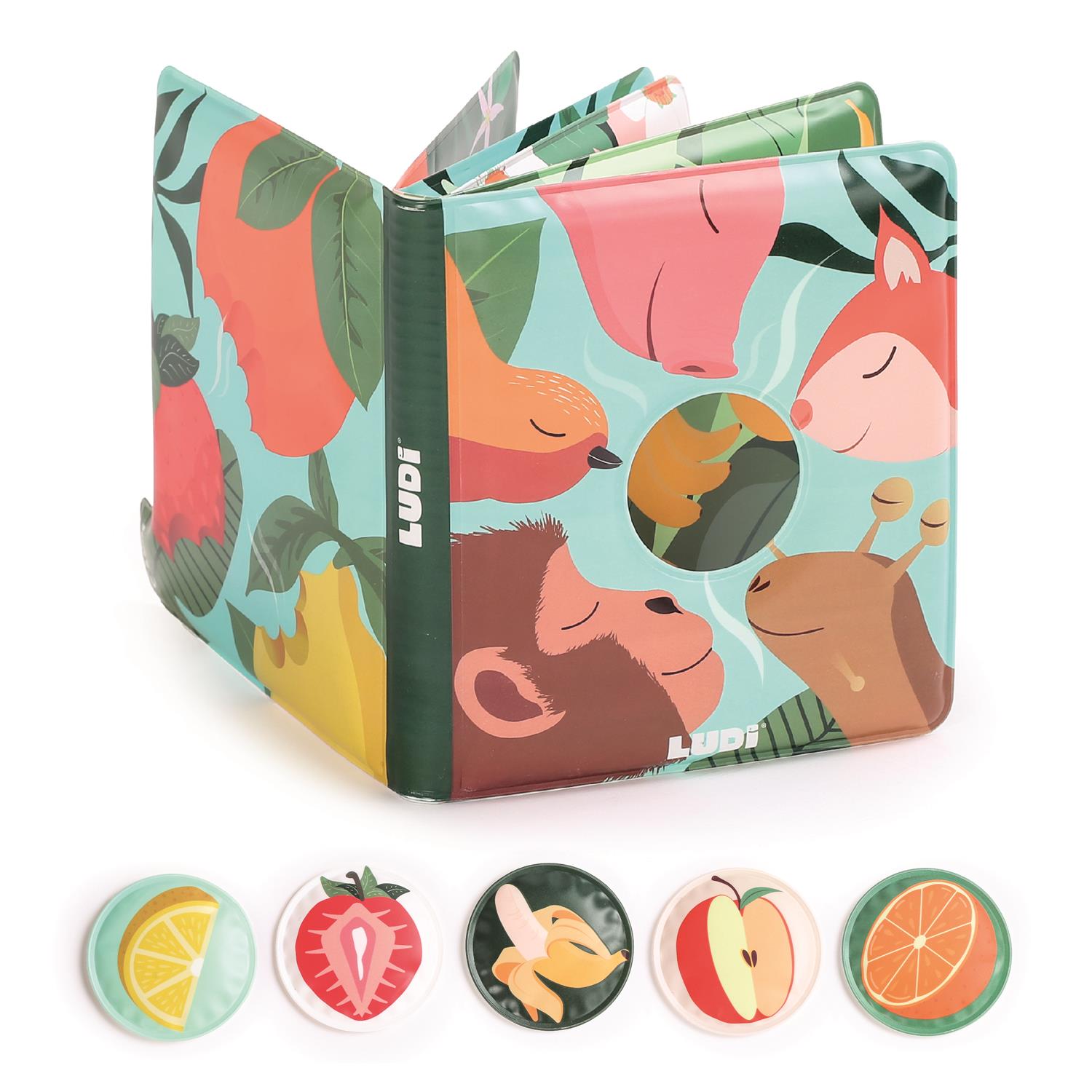 Livre des odeurs fruits MULTICOLORE Ludi