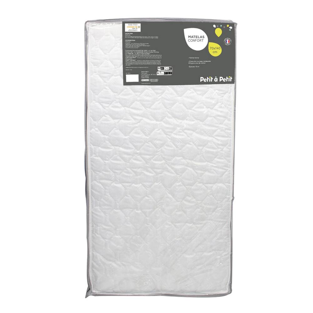 Matelas Confort BLANC Petit à petit