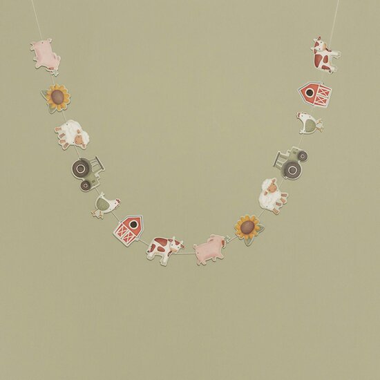 Little Dutch Guirlande en carton FSC Little Farm 