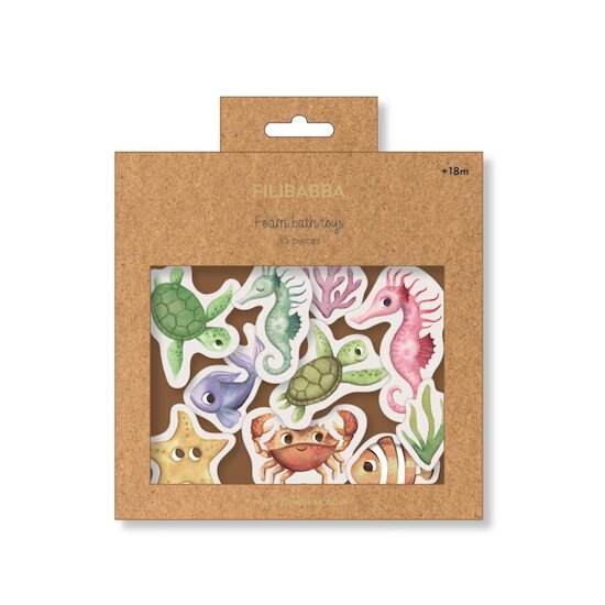 Filibabba Jouets de bain en mousse Under the sea Multicolore 